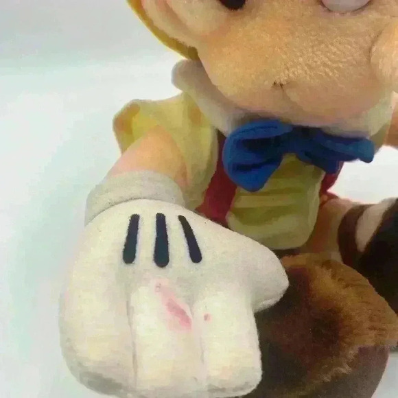 VINTAGE WALT DISNEY WORLD DISNEYLAND PINOCCHIO PLUSH STUFFED SITTING WITH TAG - Picture 4 of 9